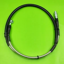 Front Brake Braided Hose Line For HONDA CR125R CR250R CR500R 1984 1985 1986-1991