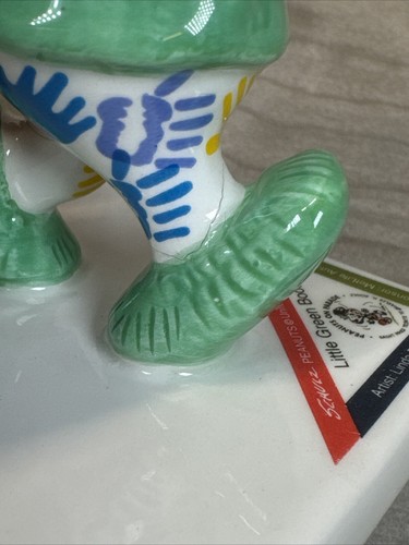 Westland Giftware Peanuts On Parade Snoopy Little Green Booties 8387 Figure READ - Picture 18 of 20