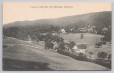 Postcard Valley View Inn Hot Springs VA