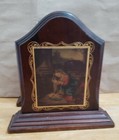 Vintage Wood Christian Religious Bookends