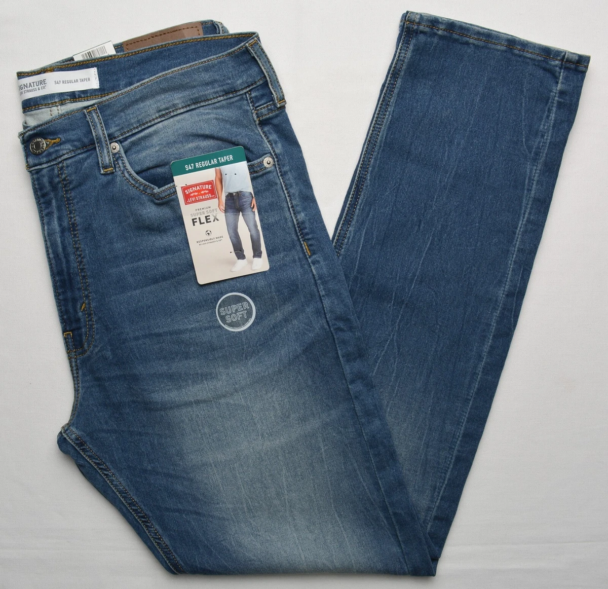 Signature levi top strauss regular taper
