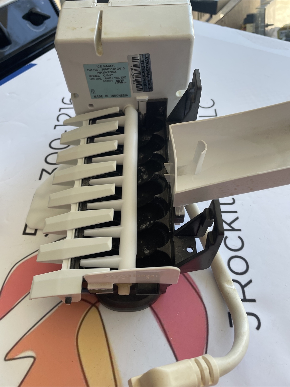 WR30X10044 GE Refrigerator Ice Maker Model GSS25XSQA SS eBay