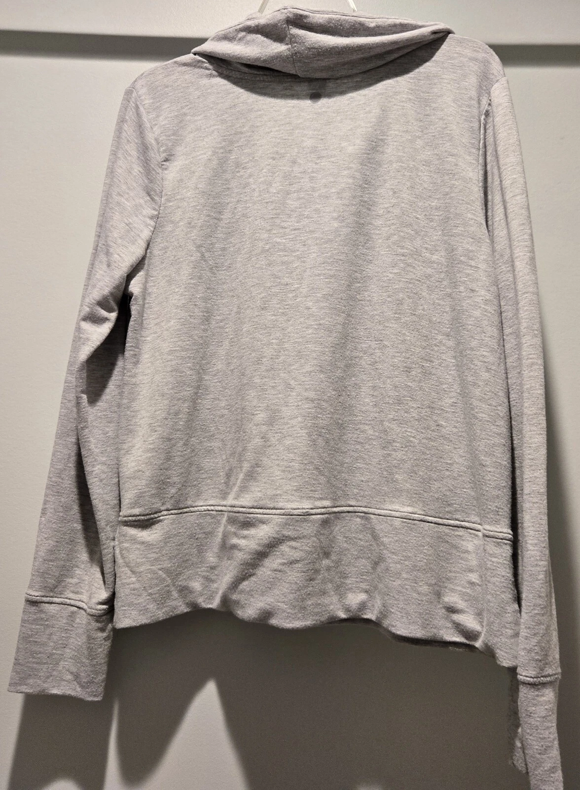 yogalicious cowl neck long sleeve sweatshirt