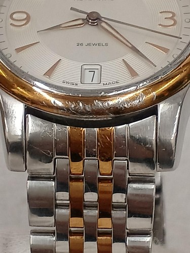 Oris 7578 Classic Watch Automatic Men's White Dial Swiss Made Round Used Japan - 第 4/12 張圖片