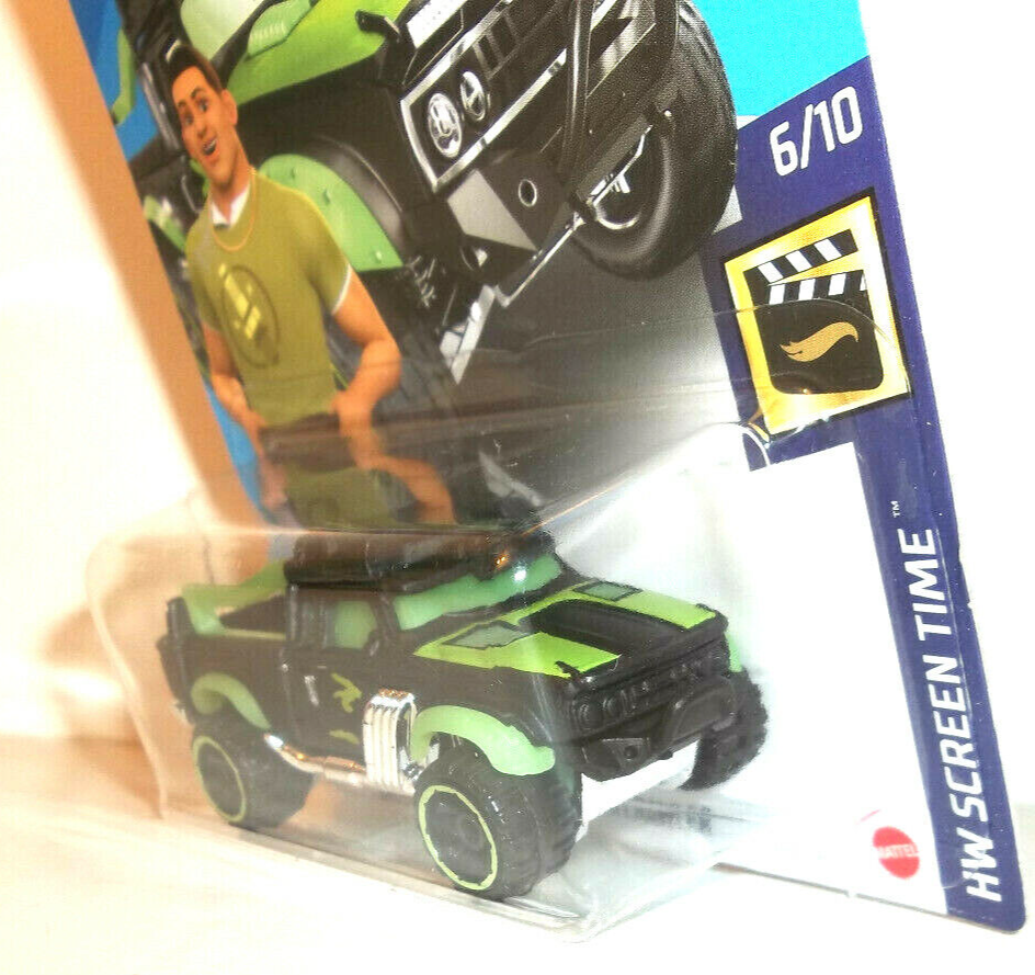 Hot Wheels Rally Baja Crawler – 1:64, Schwarz/grün, Limitierte Auflage 141/250