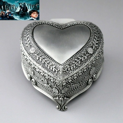 JAPAN SANKYO TIN ALLOY HEART SHAPE MUSIC BOX HARRY POTTER eBay