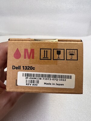 New Genuine Dell WM138 Magenta Hi Yield Toner Cartridge 1320C 2,000 Pages Sealed