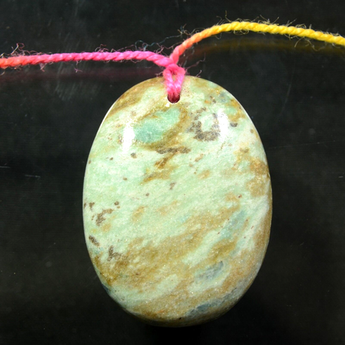 53.20Ct NATURAL Ruby Fuchsite Oval Cabochon Drilled Beads For Pendant - Picture 3 of 10