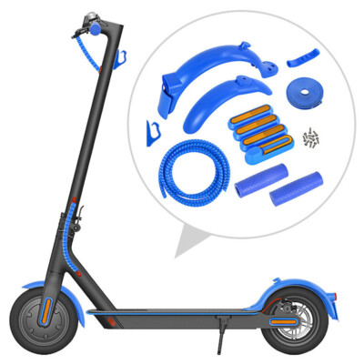 Set Blau zur Personalisierung für Xiaomi M365/M365 PRO/PRO 2/1S/Essential/Mi 3