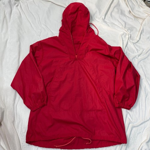 De Colección Ralph Lauren Polo Pullover Manga 3/4 Chaqueta de Vela con Capucha Roja Para Hombres Grande - Imagen 9 de 10