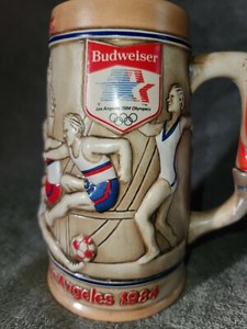 1984 olympic budweiser beer stein