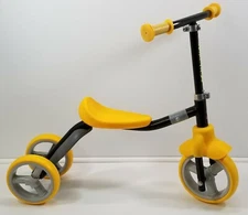 Swagtron K2 Toddler 3 Wheel Scooter & Ride-On Balance Bike 2-in-1 Conversion