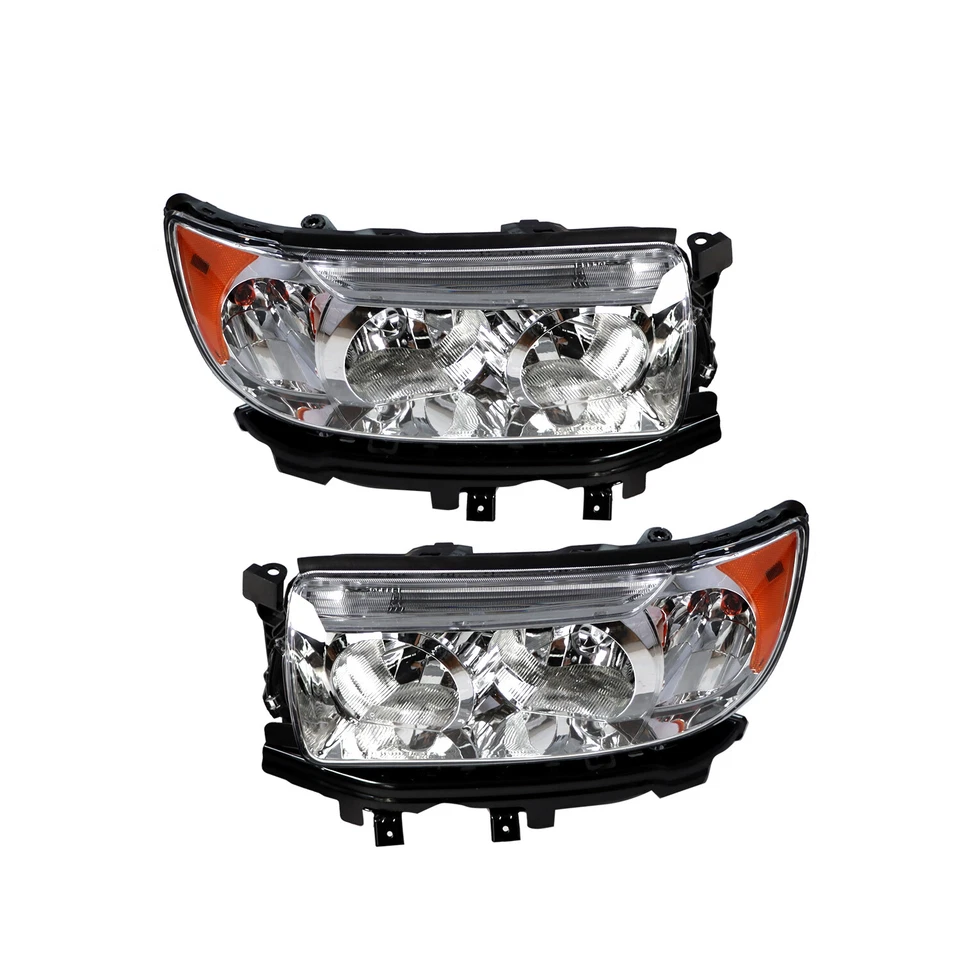Conjunto de faros izquierda+derecha para Subaru Forester 2006 2007 2008 06-08 Foto 4 de 4