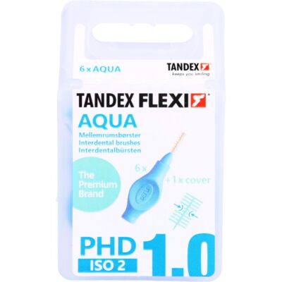 TANDEX FLEXI Interdentalb.PHD 1.0/ISO 2 aqua 6 St PZN16855436