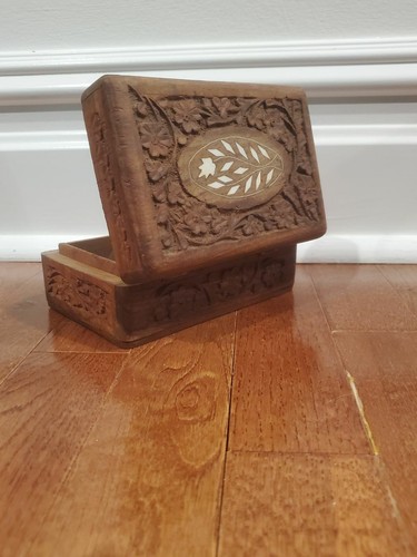 Antike Schmuckschatulle Stash Box - Bild 3 von 3