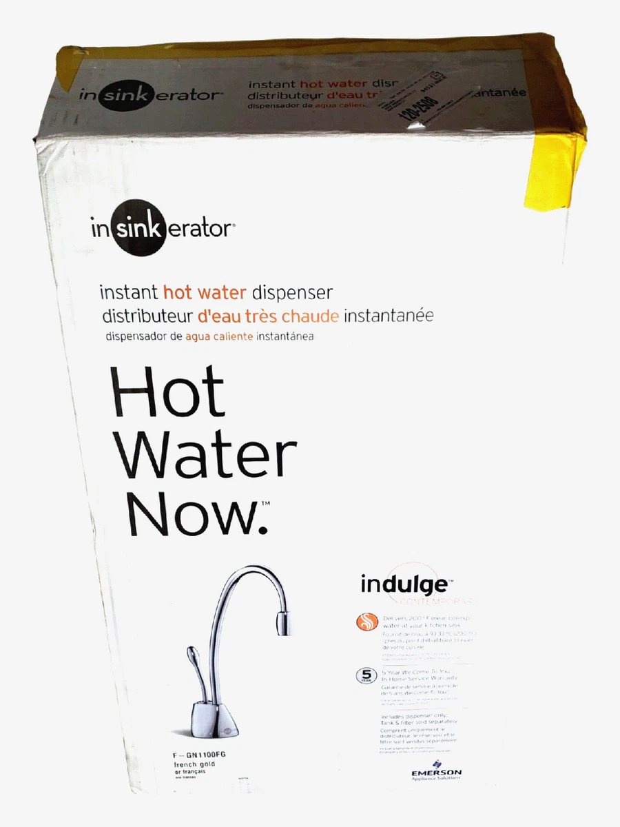 InSinkErator Contemporary Instant Hot Water Dispenser-Faucet Only, French  Gold | eBay