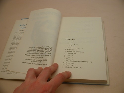 Book 2,357 – Refurbishing Antiques by Rosemary Ratcliff - Picture 5 of 6
