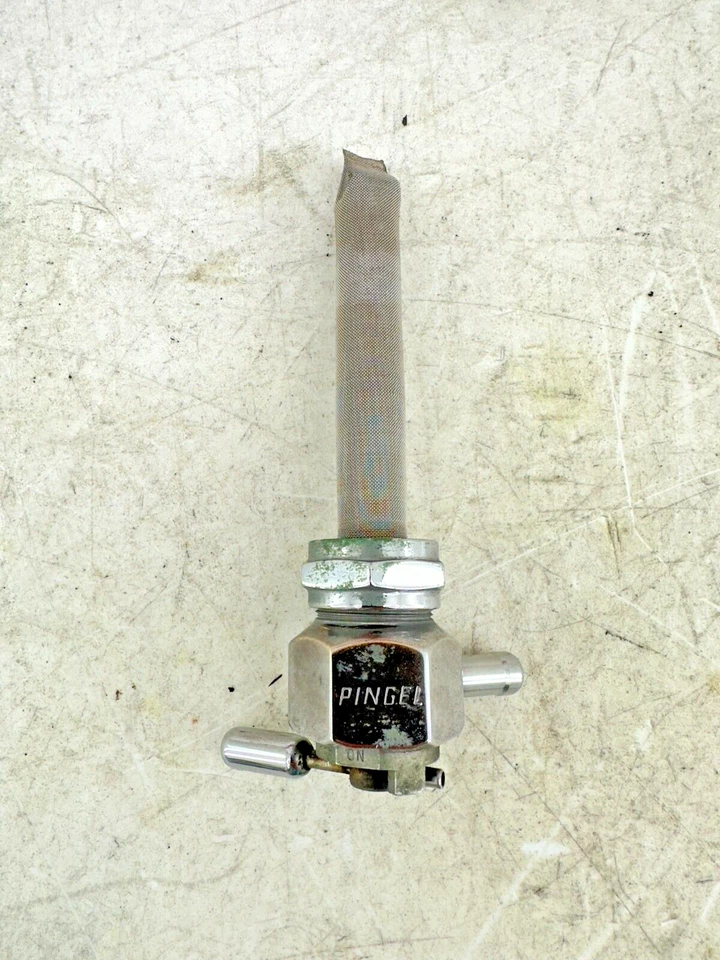 HARLEY DAVIDSON EVO SOFTAIL Chrome Pingel Gas Fuel Valve Petcock - Image 3 of 4