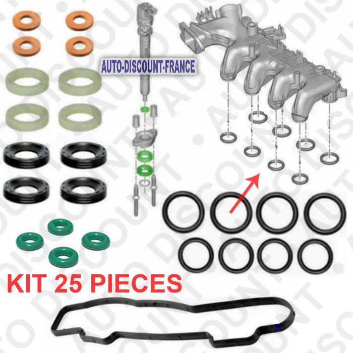 Kit joint injecteur 1.6 HDi pour stopper les fuites et odeurs de calamine