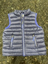 Gymboree Baby Boys Girls Blue 100 Polyester Zip-Up Puffer Vest Navy Size 2T