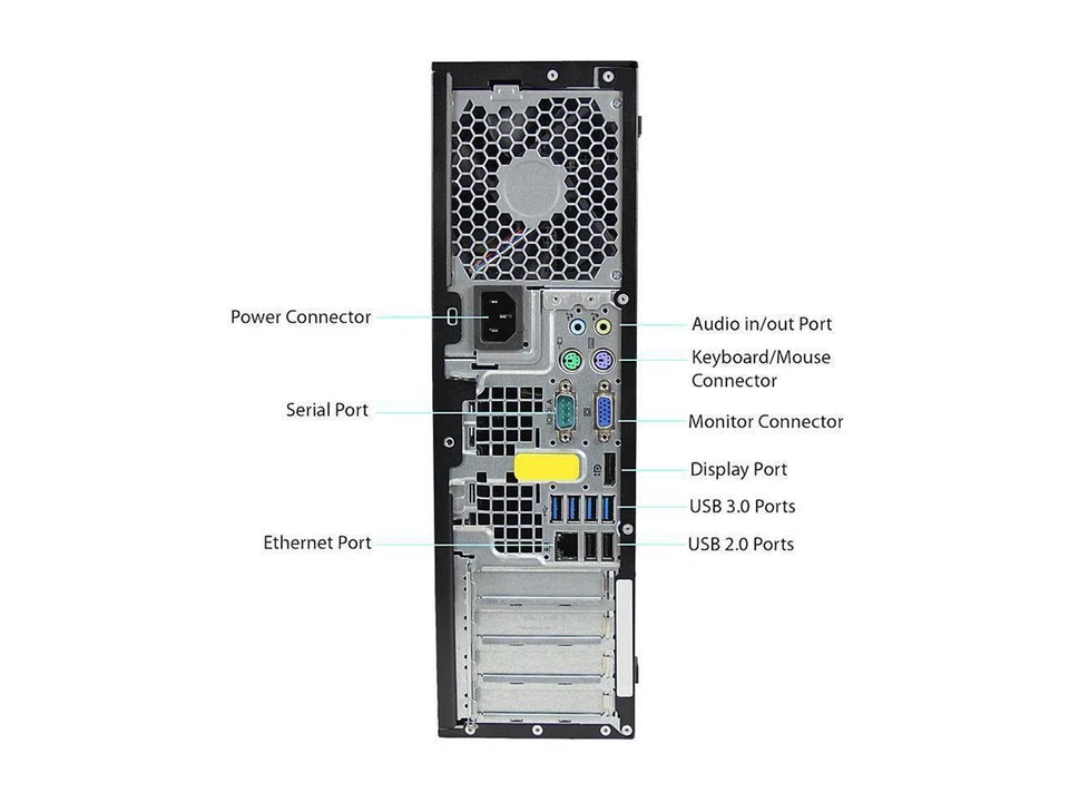 HP EliteDesk 8300 Intel i5 3rd Gen 4GB 256GB WARRANTY - Image 2 of 2