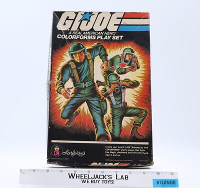 G.I. Joe A Real American Hero Play Set Colorforms 1982 Hasbro | eBay