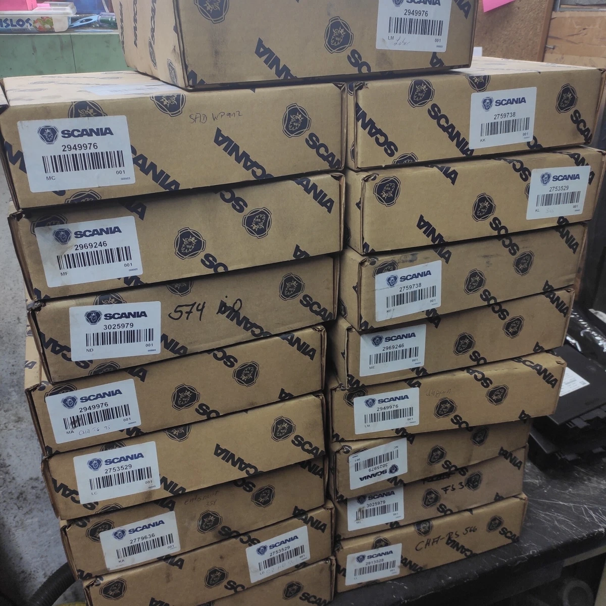 Coo7 ECU Computer Scania Basic Automat Extended Manual 2309733 