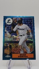 2022 Topps Series 2 Nick Fortes RC 1987 Silver Pack Blue Mojo 73/50