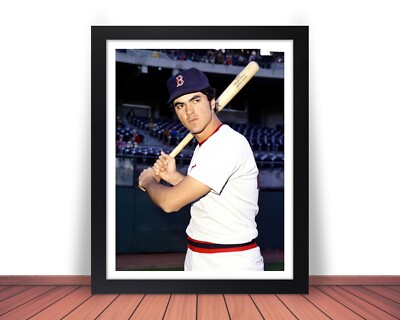 Framed DWIGHT EVANS Photo Picture BOSTON RED SOX Baseball - 8x10 or 11x14 (W6)