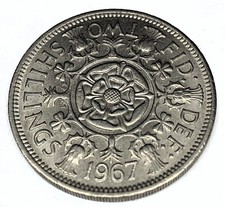 # C368     GREAT BRITAIN     COIN,    FLORIN    1967