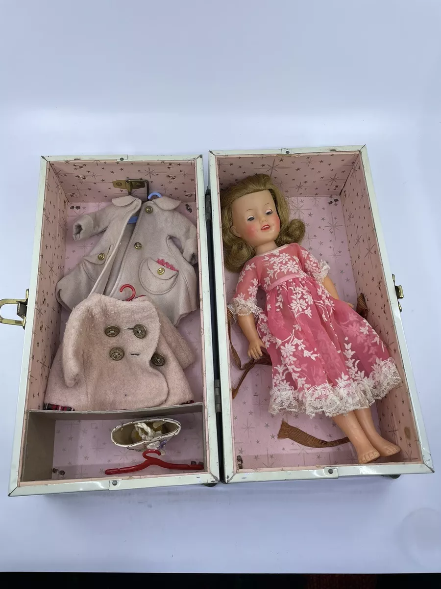 Shirley Temple ST 12 N with clothes and Vintage Doll Suitcase Late 50's |  eBay