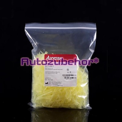 1000Pcs/Bag New For Axygen 200ul yellow pipette tip T-200-Y #E1