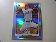 ERICK FEDDE 2014 BOWMAN CHROME DRAFT PROSPECTS REFRACTOR CARD #CDP14