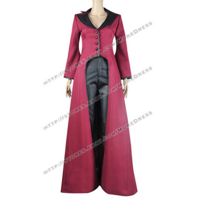 once upon a time regina red dress Costumes + Once Upon A Time Regina, The Evil Queen's red, grey & black outfit  in Season 02, Episode 20 as well as Season 03,...  @wardrobeoftime on  Tumblr