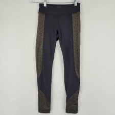 Koral Women Legging Size S Black Gold Yoga Athleisure Performance Activewear Gym