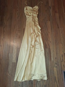 golden yellow maxi dress