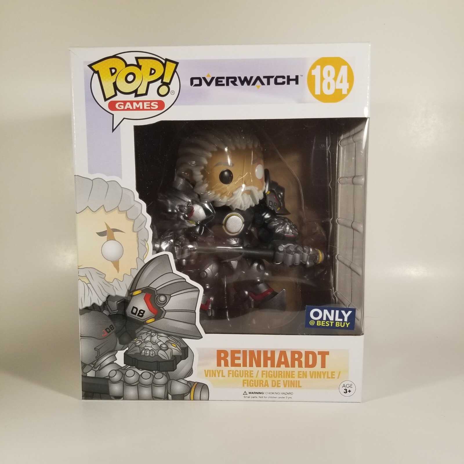 reinhardt pop vinyl unmasked