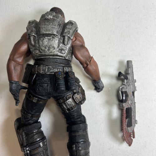 "Figura de acción NECA Gears of War Cole Train with Lancer, 7"" coleccionable (3)" - Imagen 5 de 6