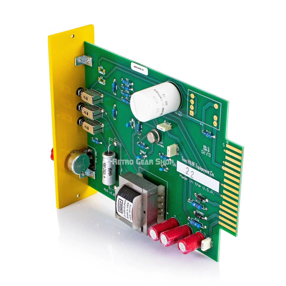 Tom Hilbe Mo 5 Mic Pre 500 Series Limited Edition Microphone Preamp Mo5 - Image 3 of 4