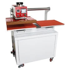 Pneumatic Dual Platen Heat Press Full-Automatic Double-Position Heat Transfer P