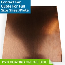 0.0216" Copper Sheet Astm B370 : 36.0"X36.0"