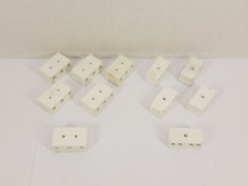 ConnectWell Ceramic Terminal Block Lot - (6) CB6/3H, 3 Pole & (5) CB6/4H, 4 Pole