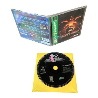 Sony PlayStation 1 PS1 CIB Complete TESTED Mortal Kombat 4 1997 GH CF
