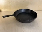 Lodge Cast Iron Skillet #8 SK, 3-Notch, Heat Ring, "D 2" Made in USA