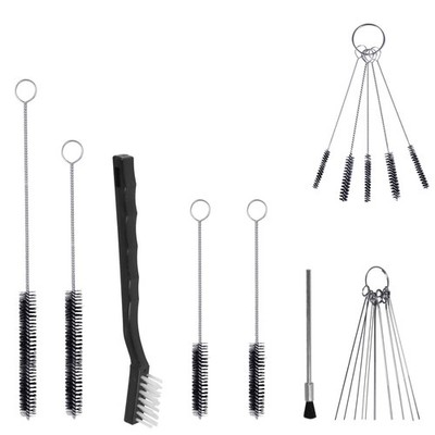 17pcs Multi-Purpose Spray Gun Cleaning Kit,Nylon Brushes Paint Cleaning...