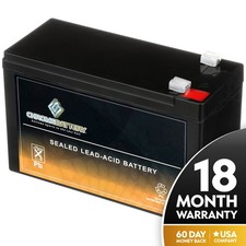 12V 7AH SLA Battery Replaces hr9-12 gp1270 sla1075 gp1270f2 wp7-12 bp8-12