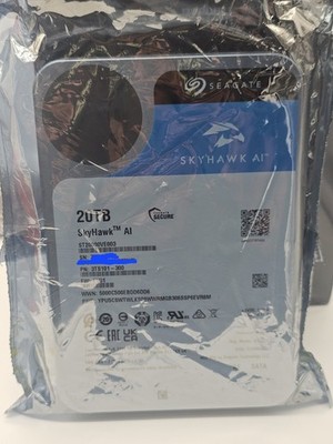 Seagate SkyHawk AI 20TB 7.2K SATA 6Gb/s 3.5'' Internal HDD ST20000VE003 New