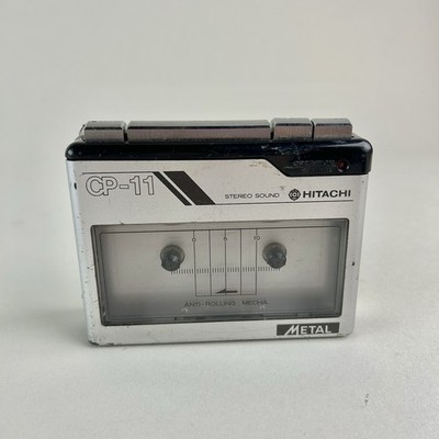 Vintage HITACHI CP-11 Cassette Player (Rare Model For Parts Or Repair)