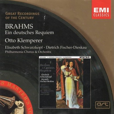 Brahms (ein deutsches Requiem) Otto Klemperer (CD) guter Zustand