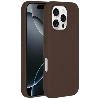 Accezz Liquid Silikoncase mit MagSafe Apple iPhone 16 Pro - New Tea Brown